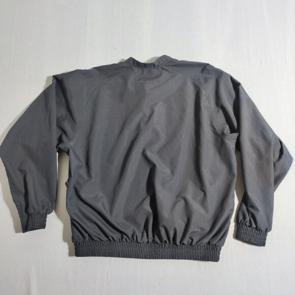 Vintage Y2K black label Nike Golf Jacket men's size M black snap button neck - Picture 4 of 13